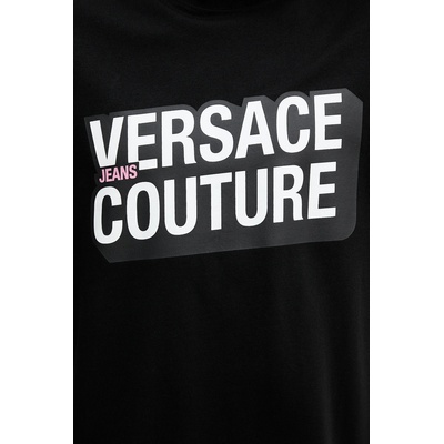 Versace Jeans Couture Памучна тениска Versace Jeans Couture (79GAHP02.CJ01P)