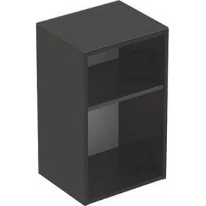 Geberit Smyle Square среден стенен шкаф, тъмносив, лава, 36 см (500.358.JK.1)
