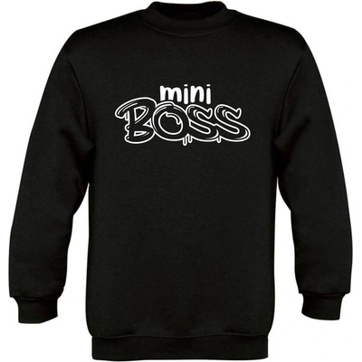 Dětská mikina Classic Mini Boss graffiti černá