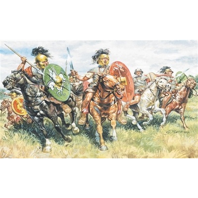 Italeri ROMAN CAVALRYI II CENTURY B.C. Model Kit figurky 6028 1:72