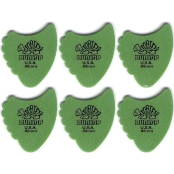 Image 1 of Dunlop 414R 0.88 Tortex Fins 6 Перце за китара (414R88-6PACK-SET)