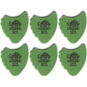 Dunlop 414R 0.88 Tortex Fins 6 Перце за китара (414R88-6PACK-SET)