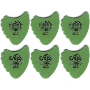 Dunlop 414R 0.88 Tortex Fins 6 Перце за китара