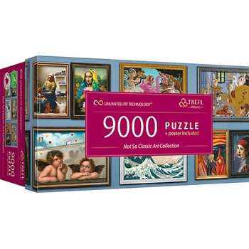 Trefl Puzzle 9000 UFT - Лудо изкуство (81021)
