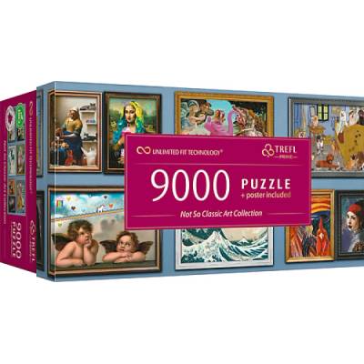 Trefl Puzzle 9000 UFT - Лудо изкуство (81021)