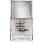 Nails Inc. Nails Inc. Better on Top Matte бързосъхнещ топ лак с матиращ ефект 14ml