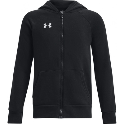 Under Armour Rival Fleece Fz Hoodie K 1379794-001 čierna