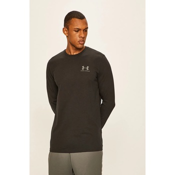 Under Armour Блуза с дълги ръкави Under Armour 1329585 мъжка в черно с принт (1329585)