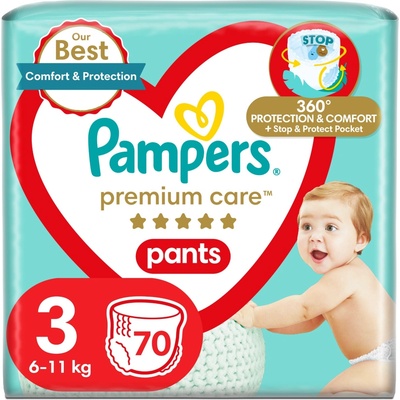 Pampers Premium Care Pants 3 70 ks