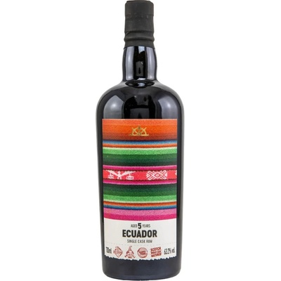 Ecuador Rum 5y 63,2% 0,7 l (holá láhev)