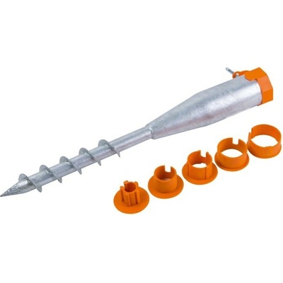 Festa 55450.01 Sada zemní vrut 550mm + 5ks redukce 24-55mm ZN – Zbozi.Blesk.cz