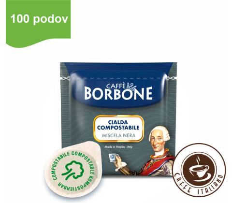 Caffè Borbone Nera E.S.E.pody 100 ks
