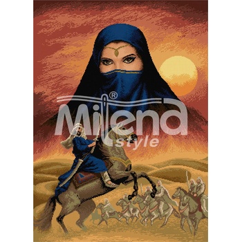 Milena Style Сахара - гоблен със схема конци dmc 1: 1