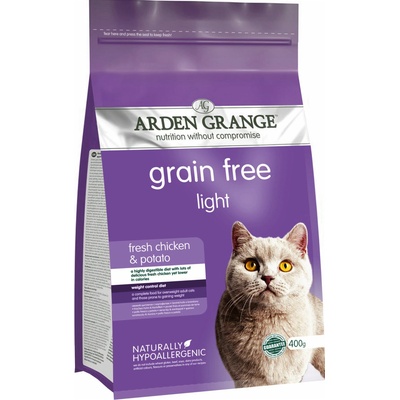 Arden Grange Cat Light Chicken &amp; Potato 0,4 kg