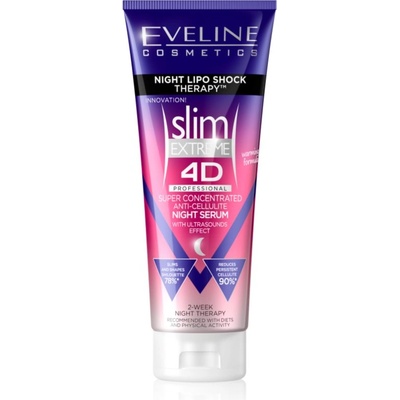 Eveline Cosmetics Slim Extreme супер концентриран нощен серум 250ml