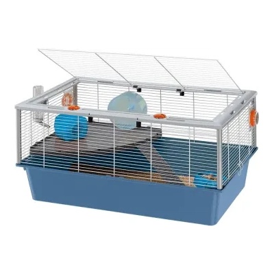 Ferplast - Cage Criceti 15 - Оборудвана клетка за хамстери , 78 х 48 х 39 см