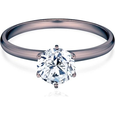 SAVICKI Годежен пръстен savicki: черно злато, диамант