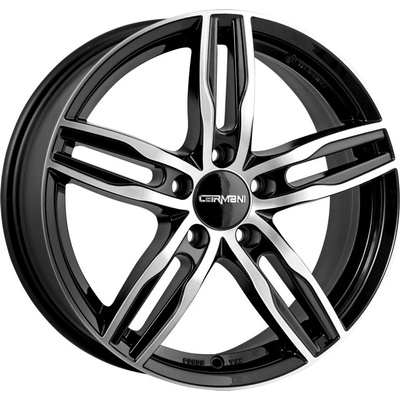 Carmani 14 6,5x16 5x100 ET38 black polished