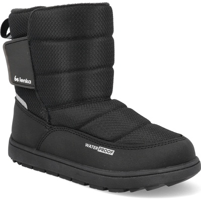 Be Lenka Ailo Black detské barefoot snehule
