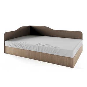 Bogdan Furniture I Легло Mod 2009 за матрак 120/190, Мока/Лате