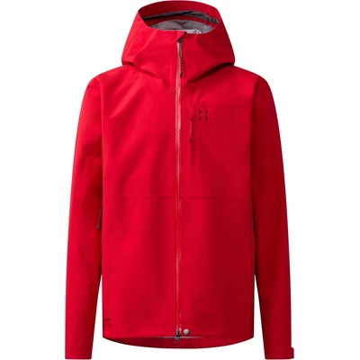 Haglöfs Мъжко водоустойчиво яке Haglöfs Front Proof II Jacket Waterproof jacket - Bright Red (002-3538-0613)