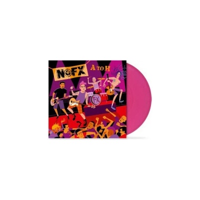 NOFX - A To H Transparent Magenta Vinyl LP