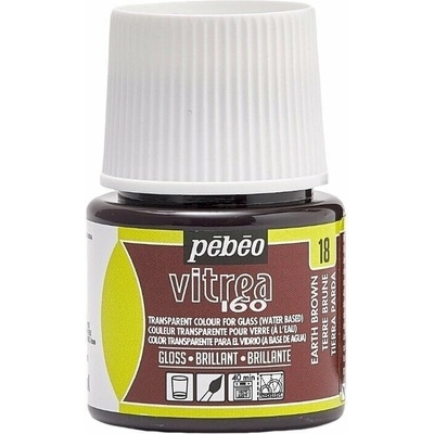 Pébéo Vitrea 160 Farba na sklo Earth Brown 45 ml 1 ks