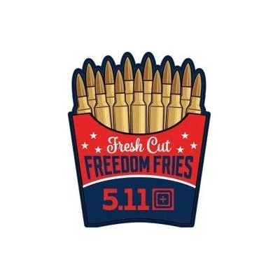 Nášivka Freedom Fries Patch, 5.11 – Zboží Dáma