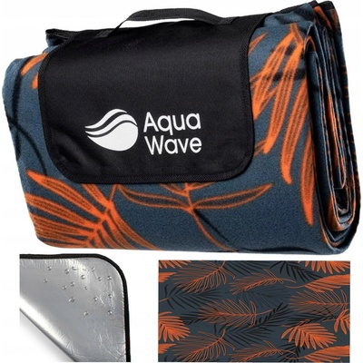 Aquawave SALVA BLANKET ORANGE PALMS PRINT 200x200 – Zboží Dáma