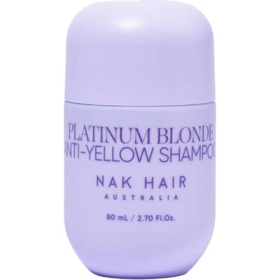 NAK Signature Platinum Blonde Anti-Yellow Shampoo 80 ml