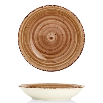 Image 1 of Gural Porselen - Brown Дълбока чиния 20cm (NBNEO20CK50KH) (0180464)