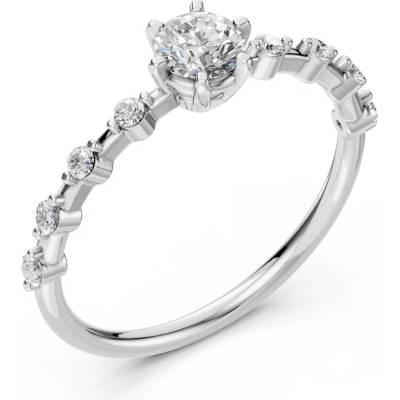 Cara Diamanti Пръстен Cara Diamanti Златен С Диаманти 0.40+0.16 Ct Gia Сертификат K101-10144W (4.7) (K101-10144W (4.7))