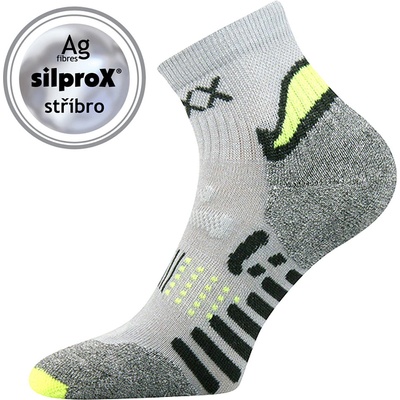 Voxx Integra dámske krátke športové ponožky fosforová