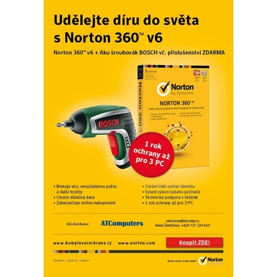 Symantec Norton 360 6.0 1 lic.
