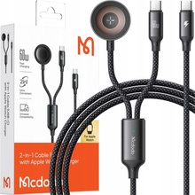Mcdodo CA-2200 2-in-1 USB-C + Apple Watch charger, 60W, 1.2m