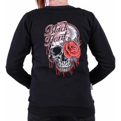 Black heart дамски суитшърт black heart - jakson - ЧЕРЕН - 12516