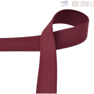 Pruženka bordó, šíře 25 mm – Zbozi.Blesk.cz