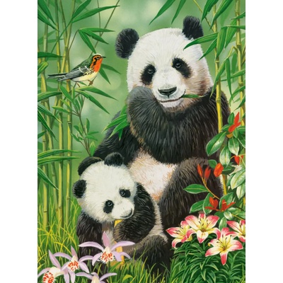 Castorland - Puzzle Panda Brunch - 1 000 piese