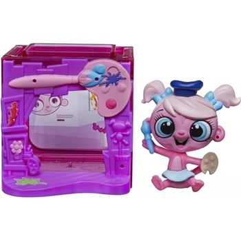 Hasbro Littlest Pet Shop zvieratko s mini domčekom