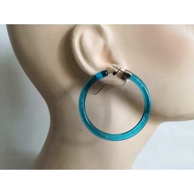 Bizuterka-eshop.cz kruhy 06982 plastové modré