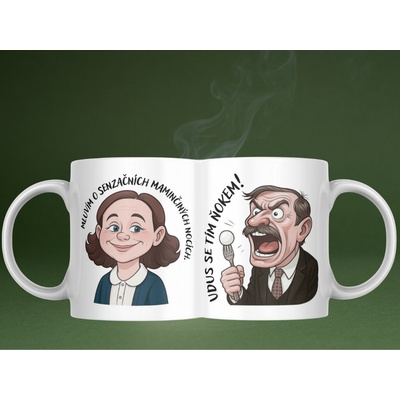 Cuply Keramický hrnček Udus se tím ňokem 330 ml
