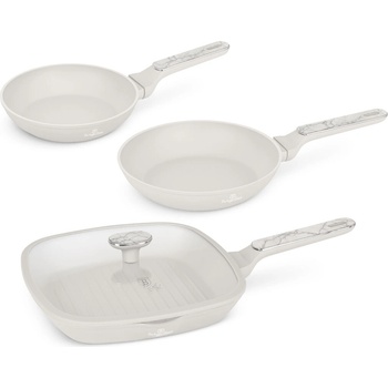 Berlinger Haus BH-8399 Колекция Sahara Marble комплект от 3 части - крем, мрамор (BH-8399)