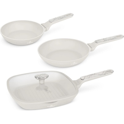 Berlinger Haus BH-8399 Колекция Sahara Marble комплект от 3 части - крем, мрамор (BH-8399)