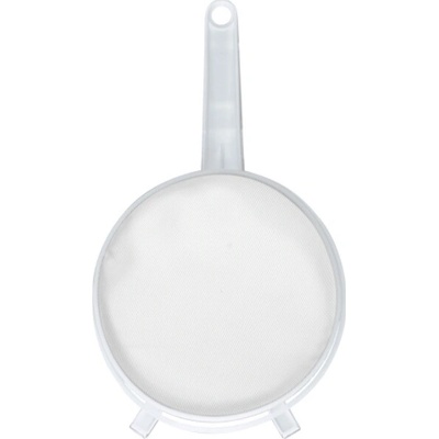 Cedník 12 cm extra jemný plast WHITE