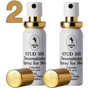 2бр. Спрей за задържане на еякулацията Stud 100