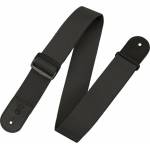Levy's Single Tone Solid Colored Poly Black Колан за китара (M8POLY-BLK)