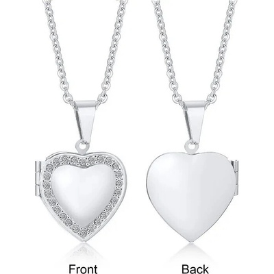 Talitha Колие с разтварящ се медальон „Сърце