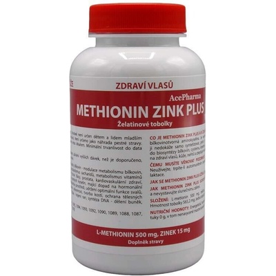 AcePharma Methionin Zink Plus 100 tobolek