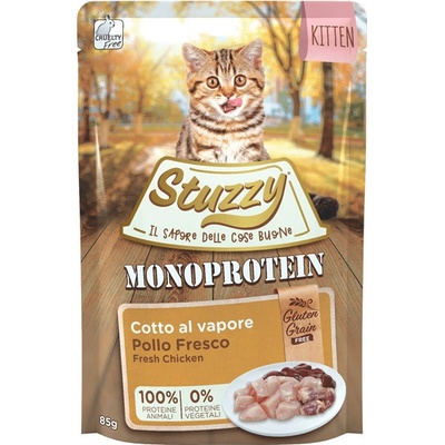 Stuzzy Kitten Monoprotein GF Kuracie 85 g