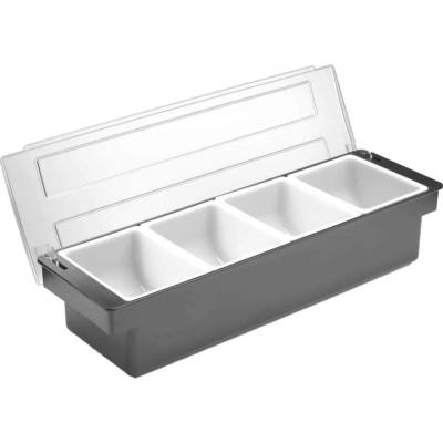 Box na ingredience – 4 nádoby - 480x150x(V)100 mm | Bar up%